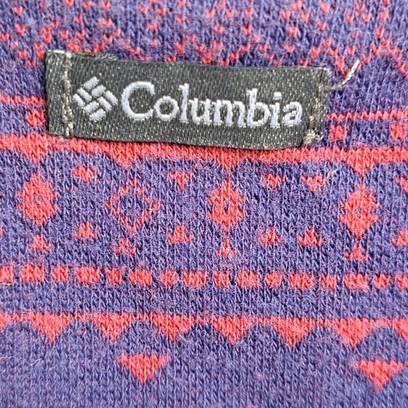 Columbia Women's Base Layer Shirt With Faux Snaps Size L - Picture 5 of 5